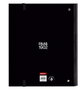 Safta Classeur 4 anneaux 35mm avec intercalaires A4 100 feuilles 27x32x3,5cm
