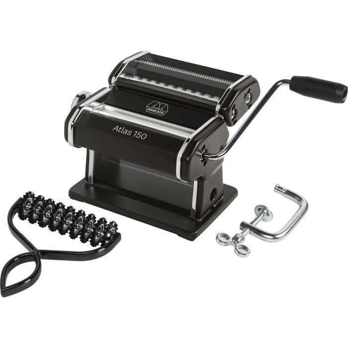 Marcato Atlas 150 Nera avec Pastabike Noir Marcato Atlas 150 Nera avec Pastabike Noir