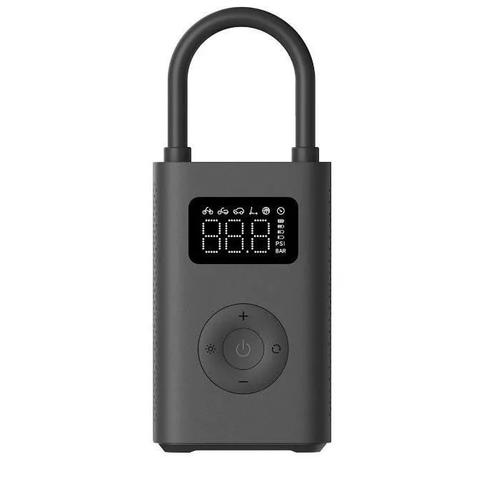 Xiaomi Compresseur Air 2 Portable - Gonflage Auto et Moto - Pression Max 10.3 Bars avec Détection - Recharge Rapide USB-C - Noir