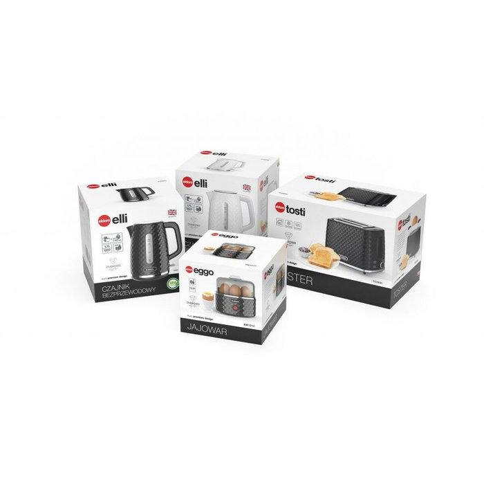 Eldom ELLI Bouilloire Blanc Plastique 1,7 L 2200 W