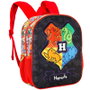 KARACTERMANIA Sac à dos 3D Harry Potter Hogwarts 31 cm, compartiment principal à zip, poches latérales en filet, pour enfant