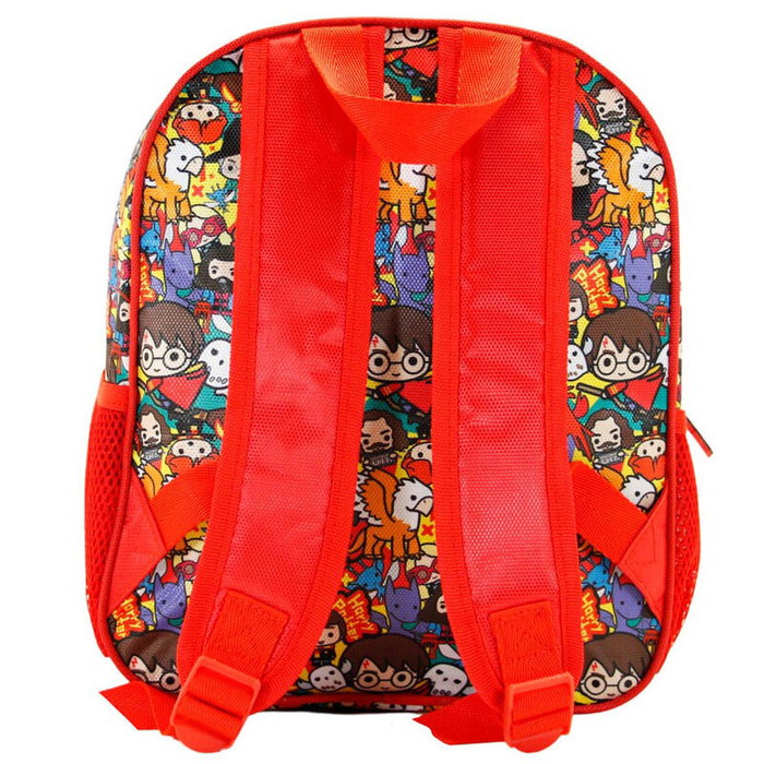 KARACTERMANIA Sac à dos 3D Harry Potter Hogwarts 31 cm, compartiment principal à zip, poches latérales en filet, pour enfant