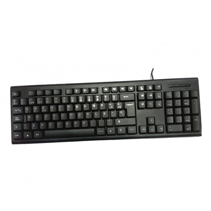 PC Case Kit Clavier + Souris Combo Membrane 105 Touches AZERTY Français Optique 1000 DPI Plug & Play PC Case Kit Clavier + Souris Combo Membrane 105 Touches AZERTY Français Optique 1000 DPI Plug & Play