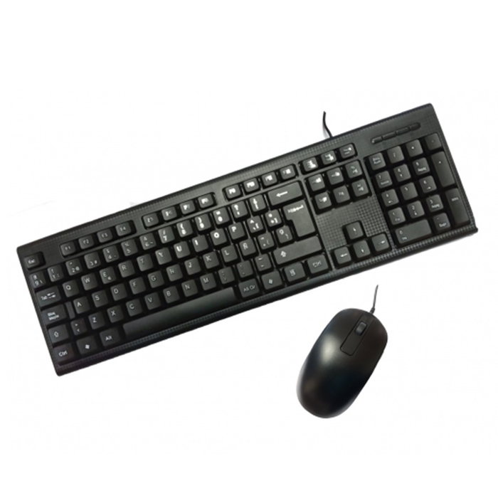 PC Case Kit Clavier + Souris Combo Membrane 105 Touches AZERTY Français Optique 1000 DPI Plug & Play PC Case Kit Clavier + Souris Combo Membrane 105 Touches AZERTY Français Optique 1000 DPI Plug & Play