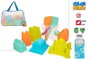 Color Baby - Jeu de Plage pour Enfants, Cubo Castillo, Seau avec Pelles 27 cm, Arrosoir et 5 Moules, 18 cm, Bolsa