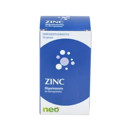 NEO ZINC microgranulos 50 capsules