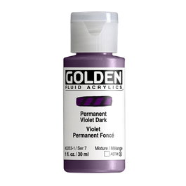 Golden Fluid Colores Acrílicos Violeta Permanente Fonce 30 ml
