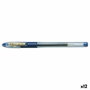Pilot Stylo gel G1 Grip Bleu 0,32 mm (12 Unités)