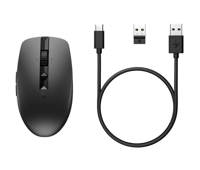 HP HP 710 Souris silencieuse rechargeable, Noir HP HP 710 Souris silencieuse rechargeable, Noir