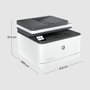 HP LaserJet Pro 3102fdw - Imprimante multifonction laser WiFi, recto verso, copieur, scanner, fax, 33 ppm, A4
