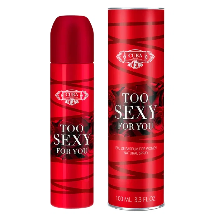 Cuba Too Sexy For You Eau de Parfum pour femmes 100 ml Cuba Too Sexy For You Eau de Parfum pour femmes 100 ml