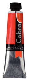 Cobra Peinture à l'huile Artist Color Rouge cadmium moyen 314, 40 ml