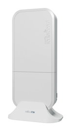 MikroTik wAP ax Point d'accès sans fil extérieur Wi-Fi 6 (802.11ax) étanche et antivandalisme, dual-band 2x2 MIMO, 2 ports Gigabit, PoE-in