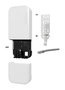 MikroTik wAP ax Point d'accès sans fil extérieur Wi-Fi 6 (802.11ax) étanche et antivandalisme, dual-band 2x2 MIMO, 2 ports Gigabit, PoE-in