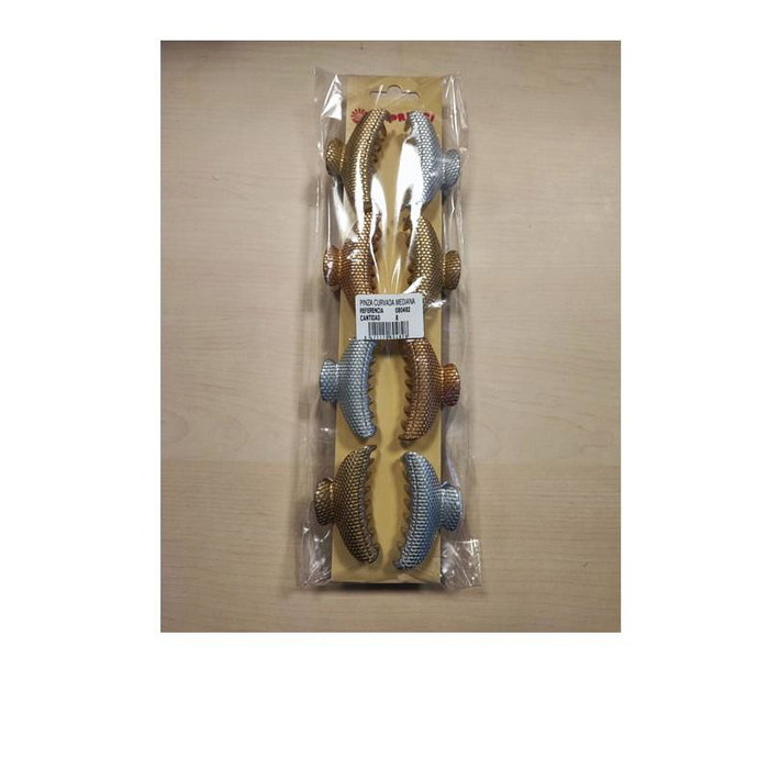 Brusi Pince Courbe Médiane Lot de 8 - Set 8 Pinces Curvées Brusi Couleurs Élégantes Brusi Pince Courbe Médiane Lot de 8 - Set 8 Pinces Curvées Brusi Couleurs Élégantes