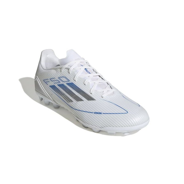 Chaussures de Football pour Adultes Adidas F50 League 2G/3G Ag Blanc
