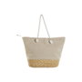 Sac-à-main Femme Home ESPRIT Bleu Beige Naturel 52 x 16 x 33 cm (2 Unités)