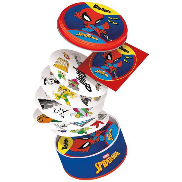 Dedalo Jeu de cartes Dobble Spider-Man - À partir de 6 ans