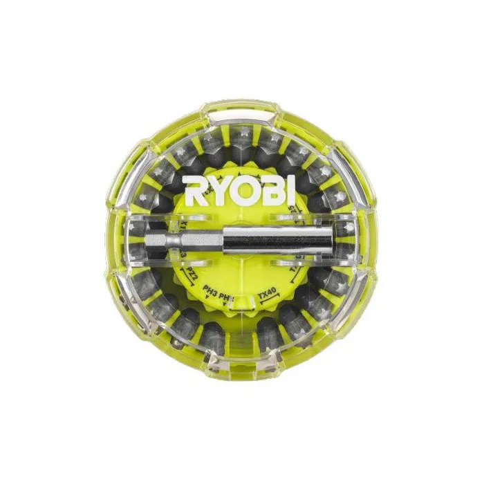 Ryobi Coffret accessoires de vissage RAK22SDHOK - 22 pièces Ryobi Coffret accessoires de vissage RAK22SDHOK - 22 pièces