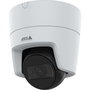 Axis M3125-LVE - Caméra de surveillance dôme extérieure IP66 blanche, 2 MP, champ de vision 110°, vidéo 30 ips, IA, stockage MicroSD, sécurisée Edge Vault