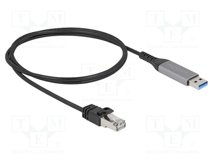 DeLOCK Câble USB Type-A vers RJ45 Gigabit Ethernet Cat6 1 m DeLOCK Câble USB Type-A vers RJ45 Gigabit Ethernet Cat6 1 m