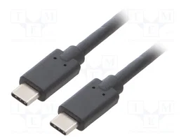 QOLTEC Câble USB 3.1 USB-C vers USB-C 2m noir
