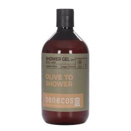 BENECOS Gel de bain 2en1 olive 500ml Bio Vegan