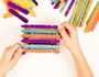 Innspiro Maxi pack scolaire de bâtonnets de bois mix couleurs 1080u
