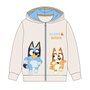 Cerdá Bluey Sweat à capuche en coton brushed avec fermeture éclair - Taille 3 ans