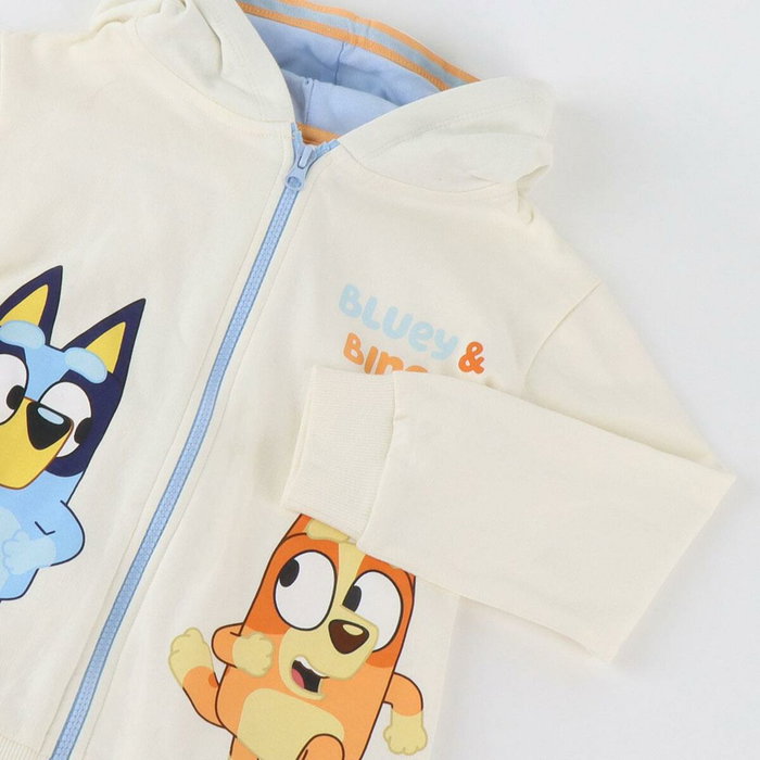 Sweat à capuche enfant Bluey Bleu foncé