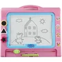 BANDAI Ardoise magique magnétique Peppa Pig - Tableau effaçable pour dessiner avec stylo