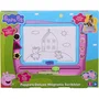 BANDAI Ardoise magique magnétique Peppa Pig - Tableau effaçable pour dessiner avec stylo