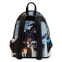 Loungefly Sac à dos Star Wars L'Empire contre-attaque Final Frames en cuir vegan, 25 cm, 22.5x25x11.25 cm, bretelles ajustables