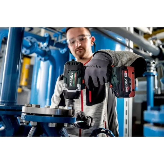 Metabo SSW 18 LTX 800 BL - Visseuse à chocs sans fil 18V (800 Nm) - Moteur Brushless - Mode APS - Crochet