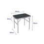 Table Piable Marbueno Gris 60 x 60 x 45 cm