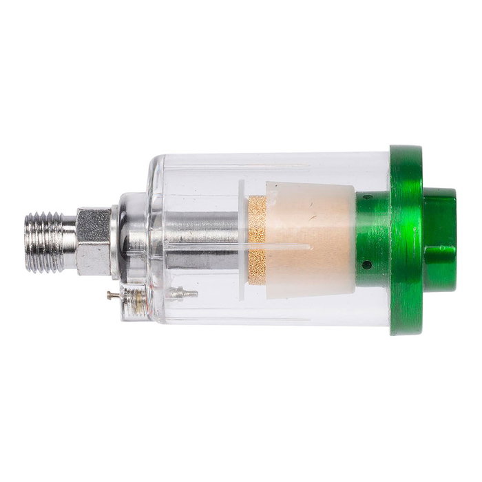 Powerplus Mini filtre à air comprimé en ligne ¼ pulg en acier Powerplus Mini filtre à air comprimé en ligne ¼ pulg en acier