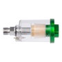 Powerplus Mini filtre à air comprimé en ligne ¼ pulg en acier