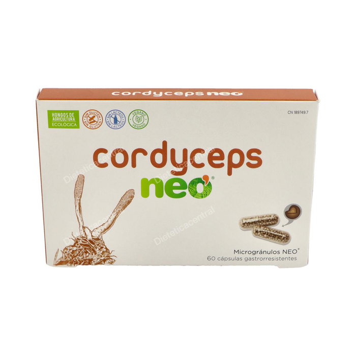 NEO Cordyceps Neo 60 capsules gastro-résistantes 598mg NEO Cordyceps Neo 60 capsules gastro-résistantes 598mg