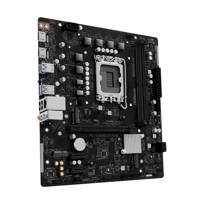 ASRock B860M-H2 Carte mère Micro-ATX Socket LGA1851 avec Intel B860 Chipset