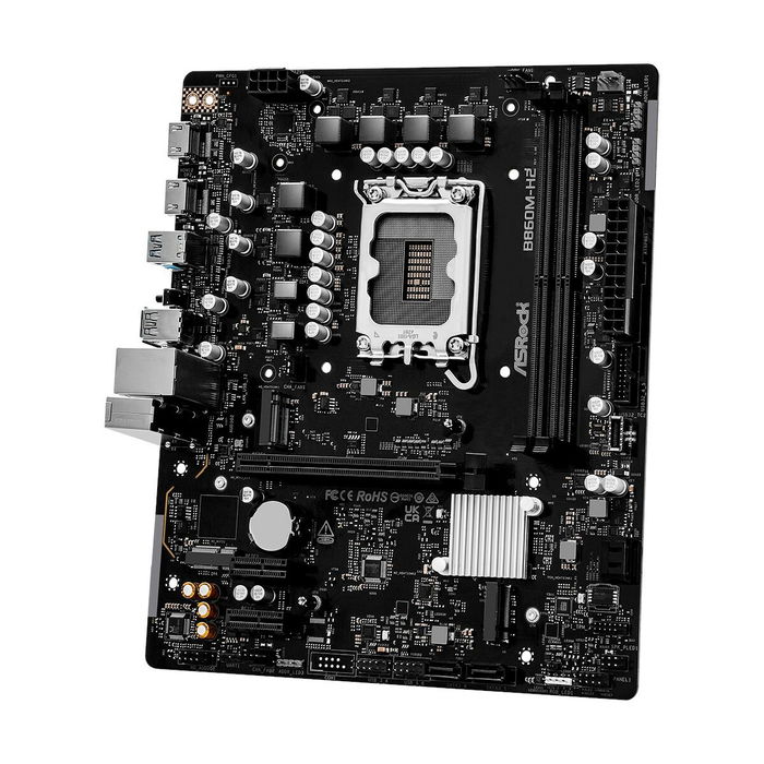 ASRock B860M-H2 Carte mère Micro-ATX Socket LGA1851 avec Intel B860 Chipset