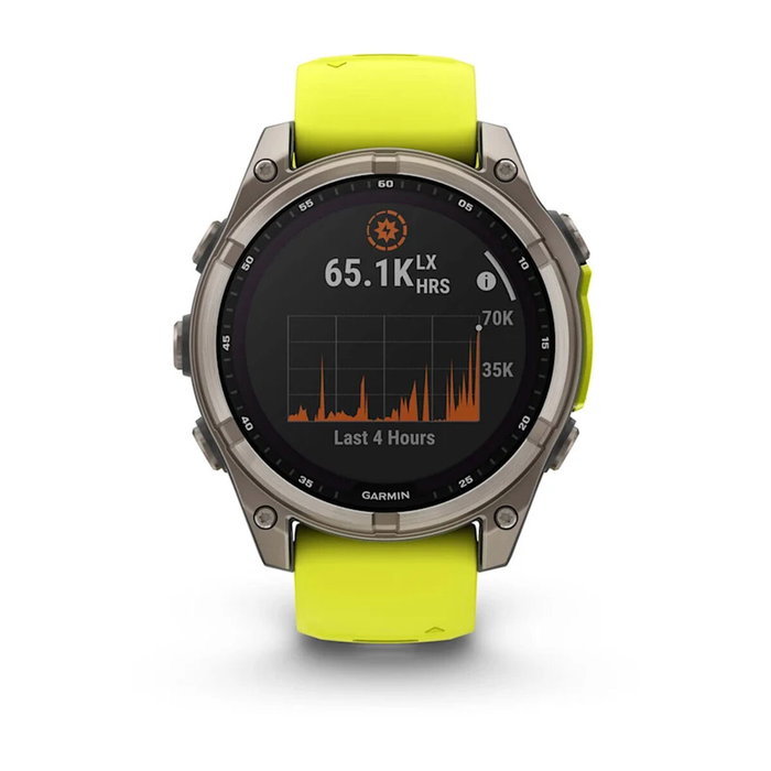 Garmin 010-02906-21 Jaune Graphite Titane Garmin 010-02906-21 Jaune Graphite Titane