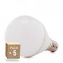 Pack 5 Ampoules LED E14 5W 500Lm 6000K Blanco Frío