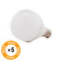 Pack 5 Ampoules LED E14 5W 500Lm 6000K Blanco Frío