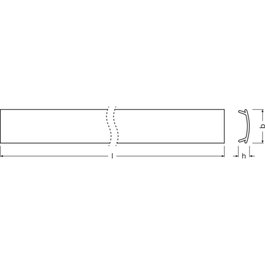 Ledvance Difusor Perfiles PC/R01/D/1 1M