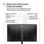 HP Écran FHD USB-C 23,8 pouces HP Series 5 Pro – HP 524pu Noir