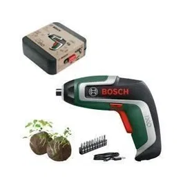 Bosch Visseuse-Dévisseuse sans Fil 7.2V IXO 7 avec Batterie Li-Ion 2.0 Ah, Perceuse Portable, Éclairage LED 360°, Polyvalente, Idéale pour Bricolage