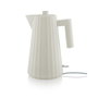 Alessi MDL06 W Plissé Bouilloire électrique blanche 1,7 litres - Design Michele De Lucchi