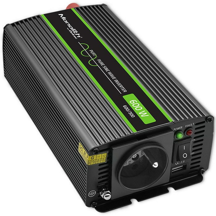 Qoltec Inverseur de puissance 51925 Qoltec Inverseur de puissance 51925
