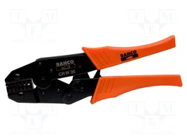 BAHCO Pince à sertir pour cosses de câble et bornes manchon