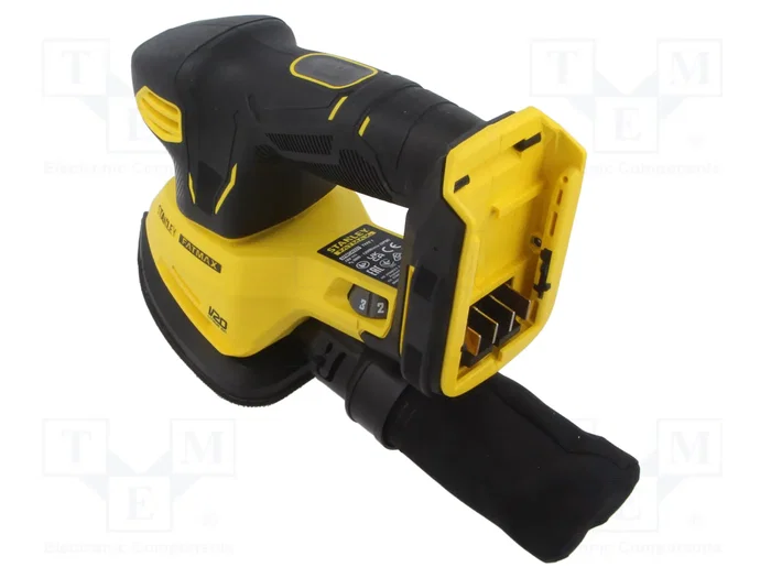 Stanley Stanley Fatmax V20 SFMCW221B-XJ Ponceuse de finition sans fil 18V 100 x 140 mm Stanley Stanley Fatmax V20 SFMCW221B-XJ Ponceuse de finition sans fil 18V 100 x 140 mm